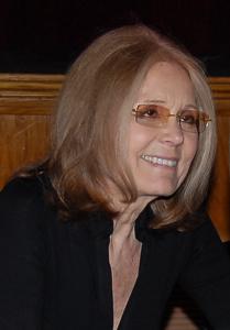 Gloria Steinem in the Brighton High School auditorium. Gloria Steinem in the Brighton High School auditorium.