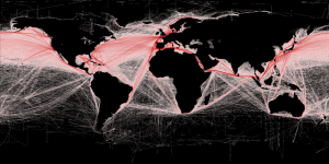 Global shipping routes Global shipping routes