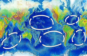 The five gyres, photo courtesy of Flickr Creative Commons