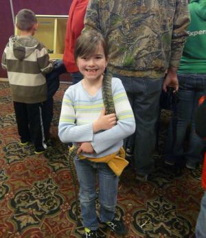 Young people in attendance at the Crane Festival 